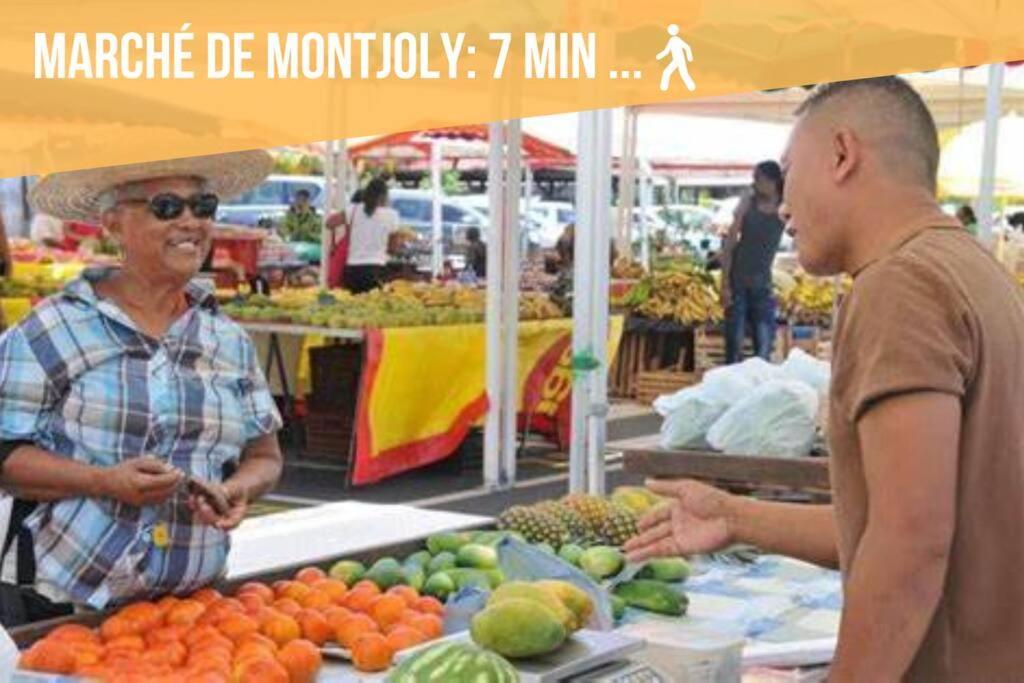 T2 Le Cosy, Au Coeur De Montjoly, Parking, Clim Apartman Remire-Montjoly Kültér fotó
