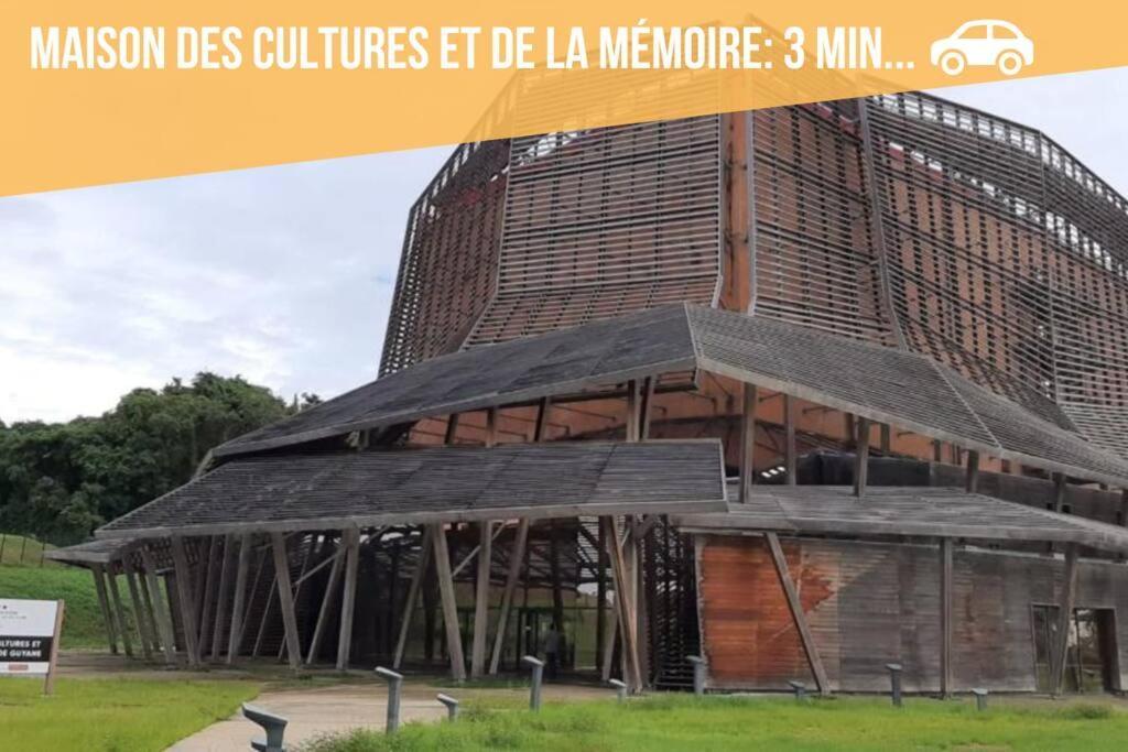 T2 Le Cosy, Au Coeur De Montjoly, Parking, Clim Apartman Remire-Montjoly Kültér fotó